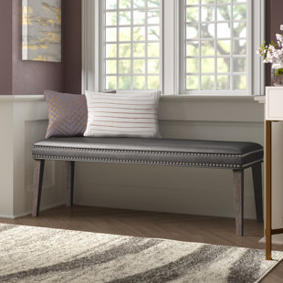 Go to store & view more images Willa Arlo Interiors Charleena Wood Bench