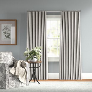 Easy Care Fabrics Interlined Taffeta Window Covering Curtain Drape Panel Treatment 54 by 84-Inch Burgundy
