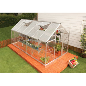 Shearson 6.1 Ft. W x 14.1 Ft. D Greenhouse