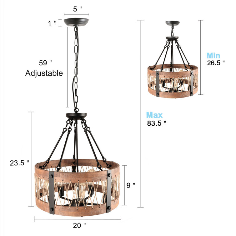 Twine light fixture Clearance
