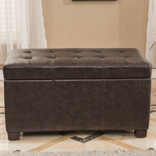 Go to store & view more images Bellasario Collection Upholstered Storage Bench