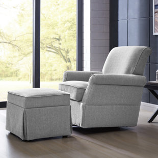 Go to store & view more images Bersum Swivel Glider and Ottoman by Mack & Milo