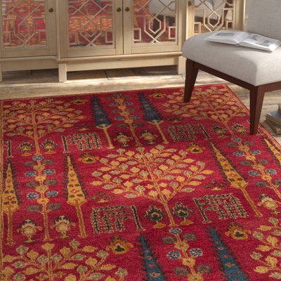 Wahcheechee Hand Tufted Wool Floral Rug