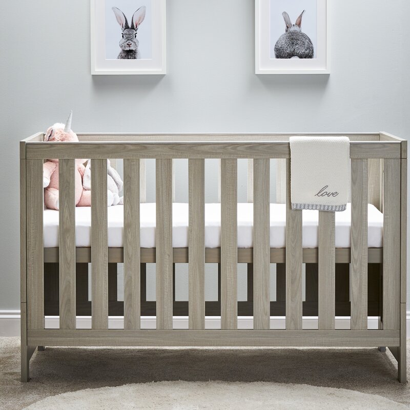 wayfair grey cot