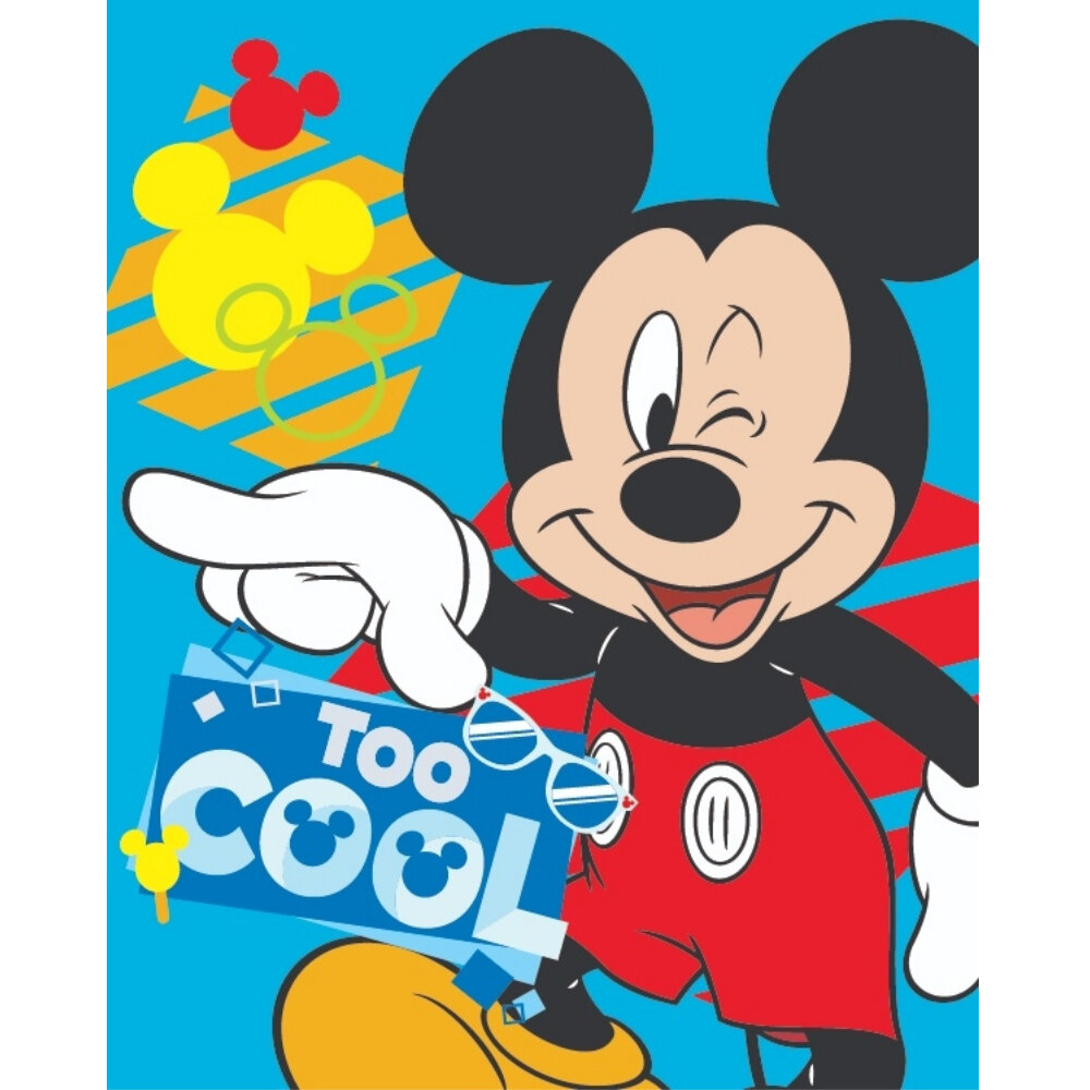 Northwest Mickey Cool Mouse Fleece Throw Wayfair