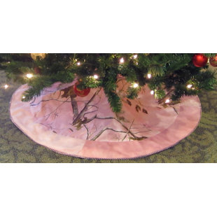 Pink Christmas Tree Skirts Collars You Ll Love In 2020 Wayfair