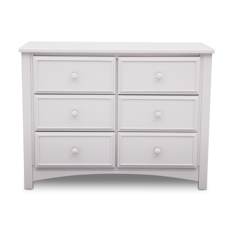 Delta Children 6 Drawer Double Dresser Reviews Wayfair