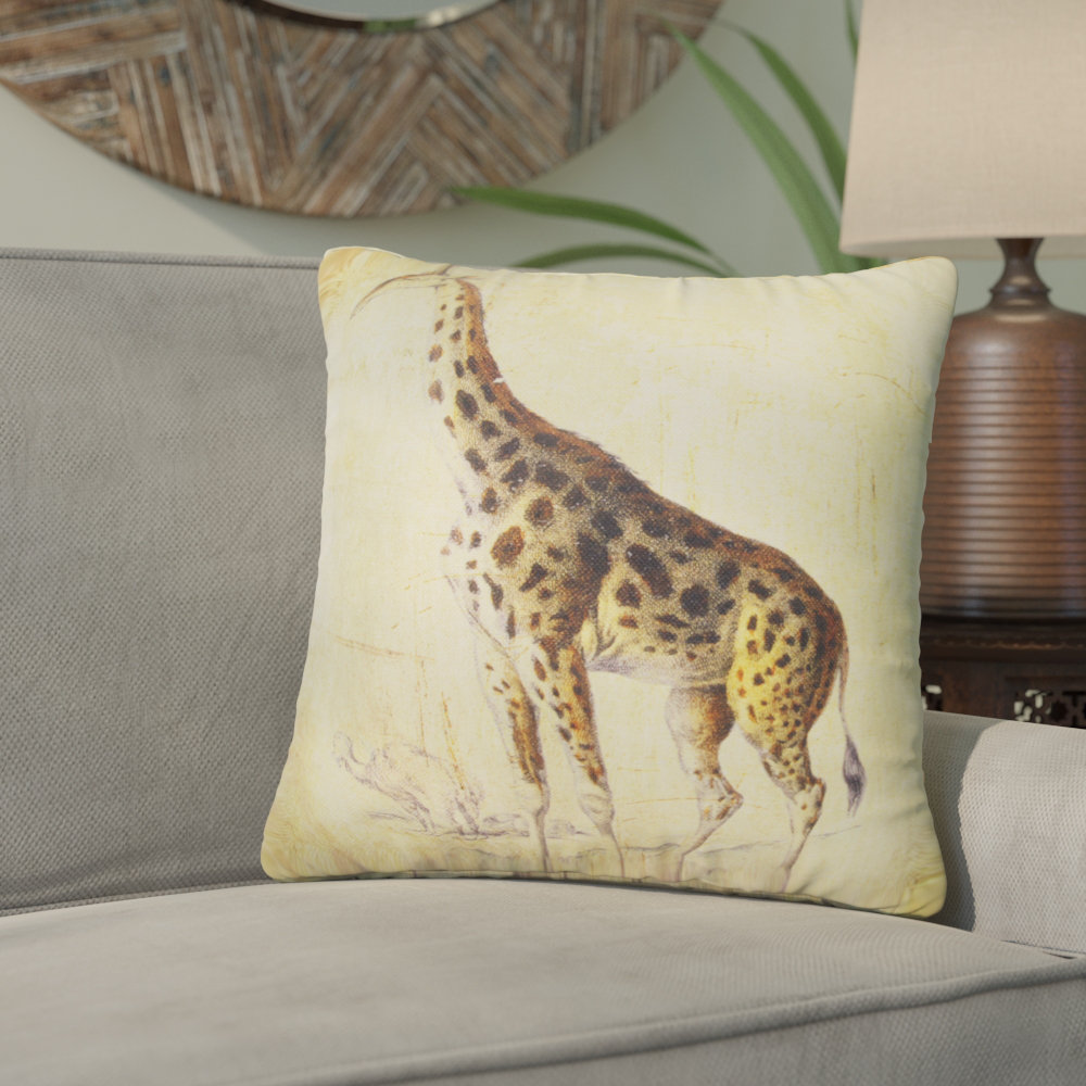 Bloomsbury Market Loren Giraffe Throw Pillow Wayfair Ca