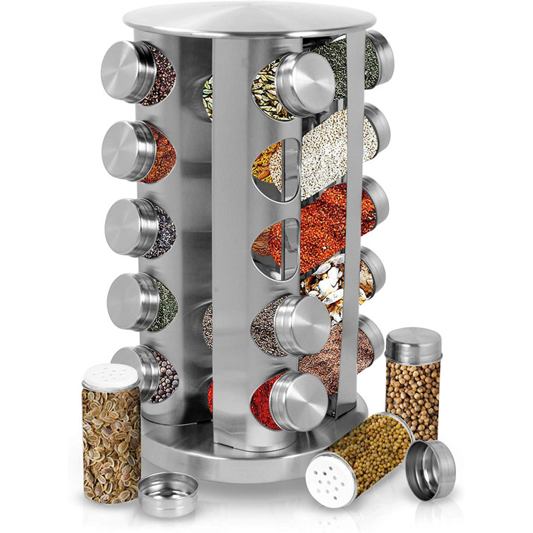 20 Jar Spice Jar & Rack Set