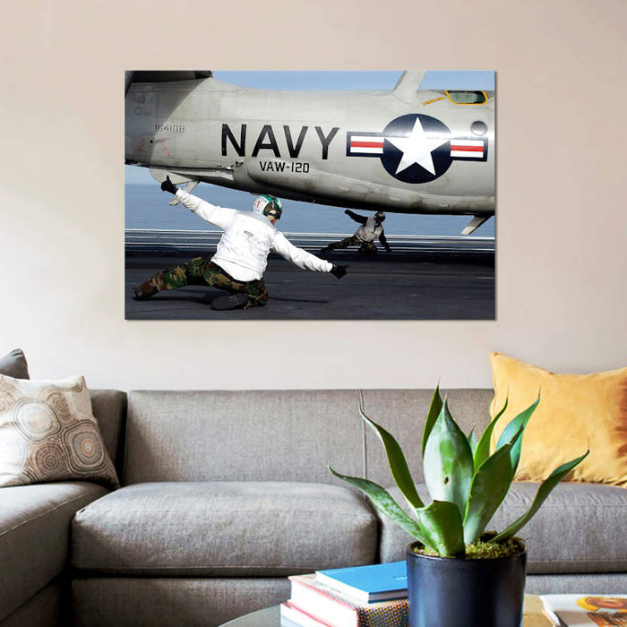 East Urban Home Us Navy Sailors Give The Thumbs Up Signal Before