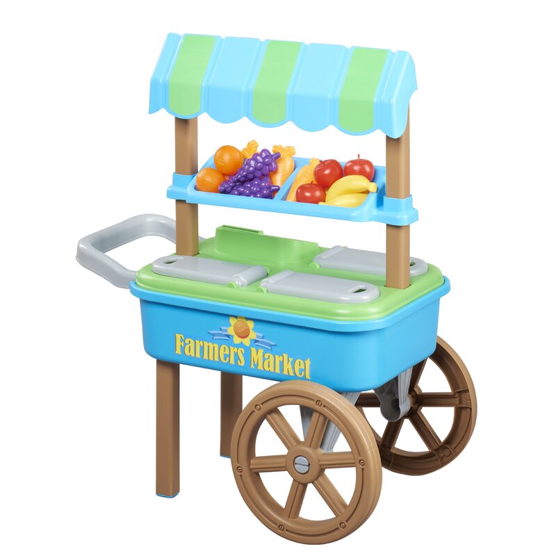 american plastic ice cream cart