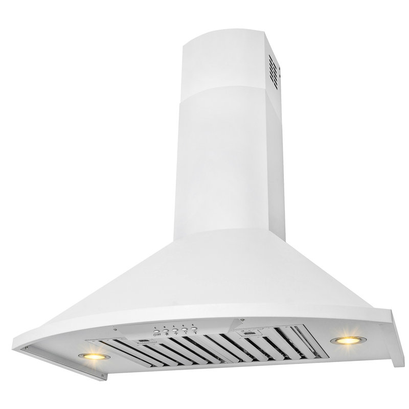 AKDY 30" 343 CFM Convertible Wall Mount Range Hood & Reviews Wayfair.ca