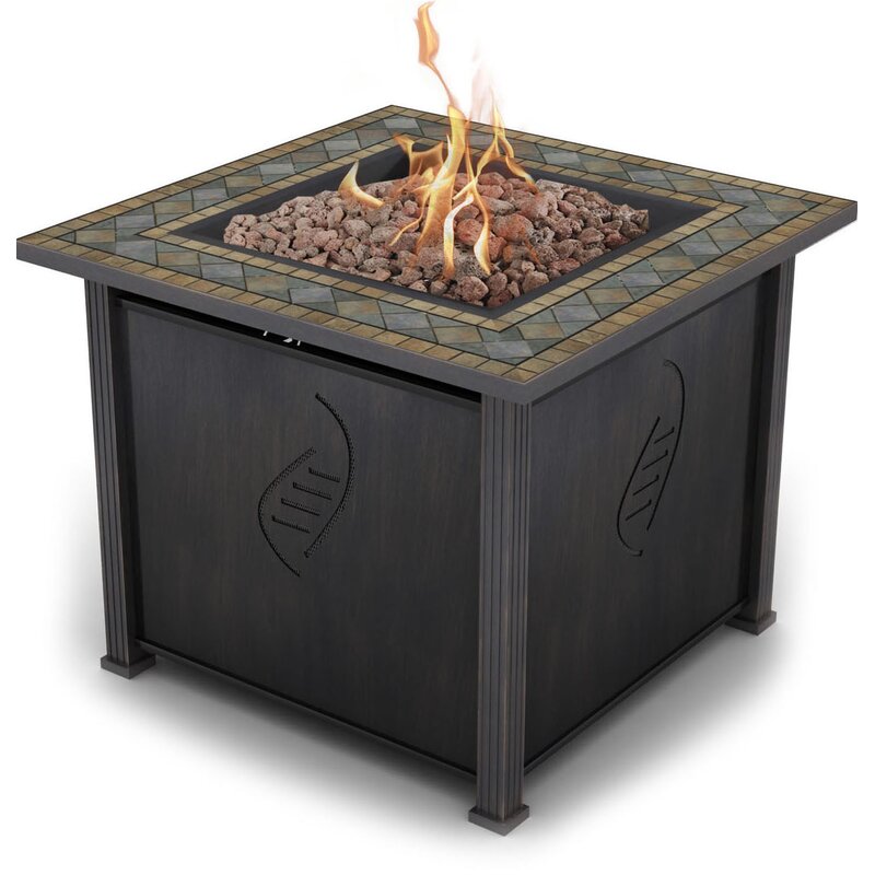 Bond Rockwell Gas Polyresin Propane Fire Pit Reviews Wayfair