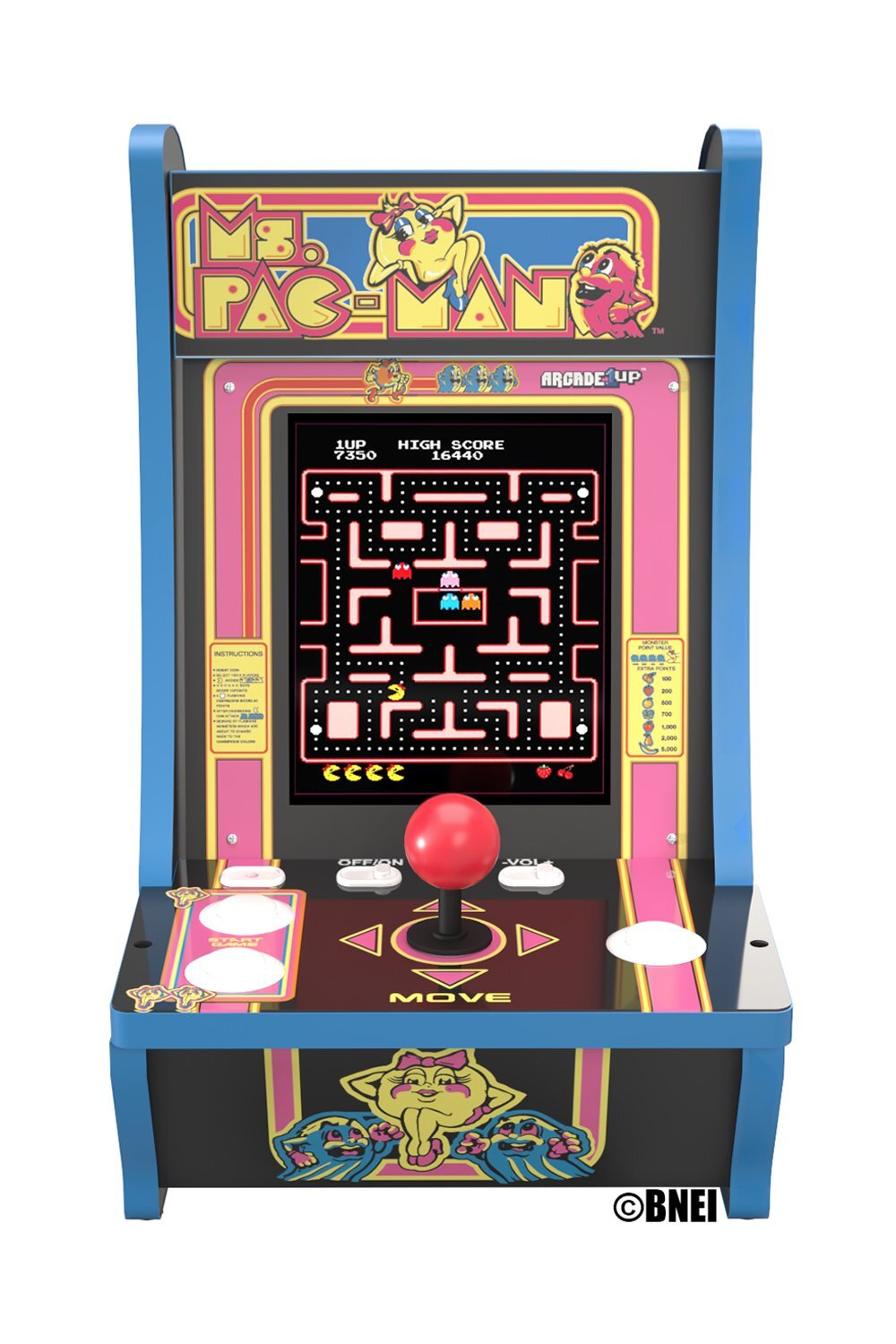 Arcade 1up Arcade1up Ms. Pac-man 40th Anniversary Countercade & Reviews 