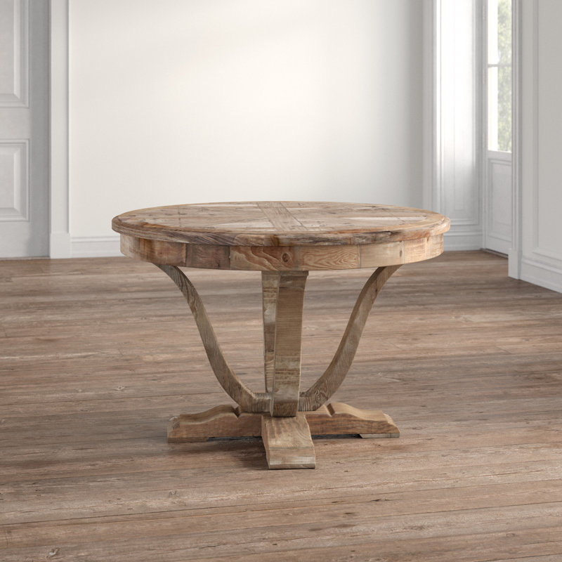 One Allium Way Persaud Pine Solid Wood Dining Table Reviews Persaud Pine Solid Wood Dining Table