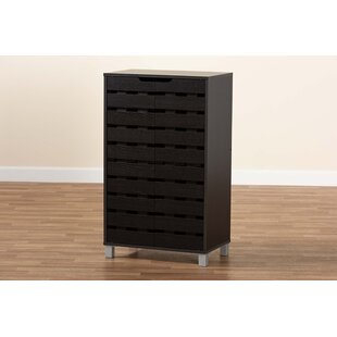 38 pair shoe storage cabinet