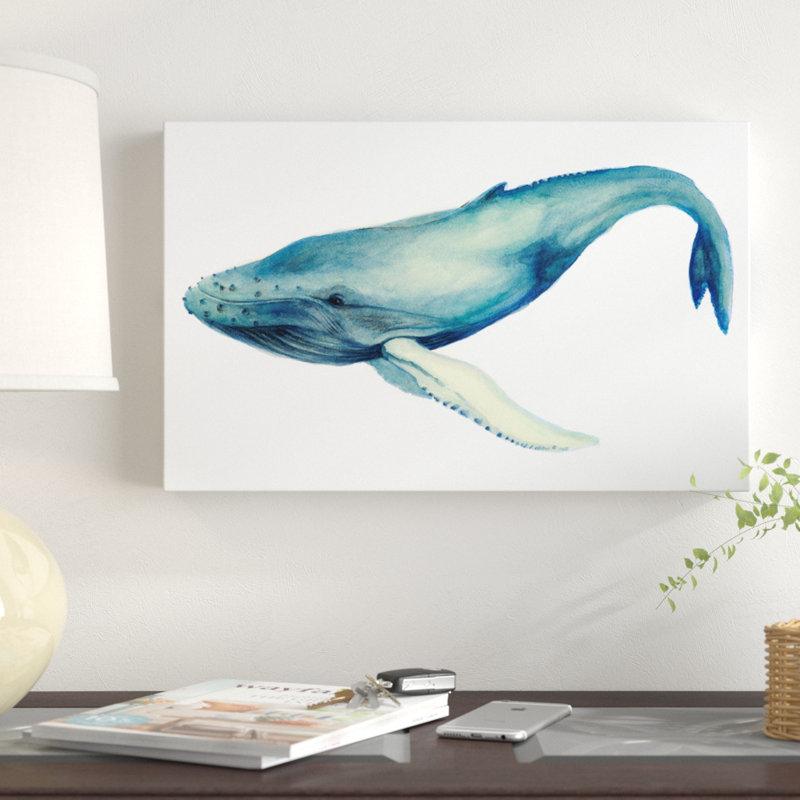 East Urban Home The Whales Song I Acrylic Painting Print On