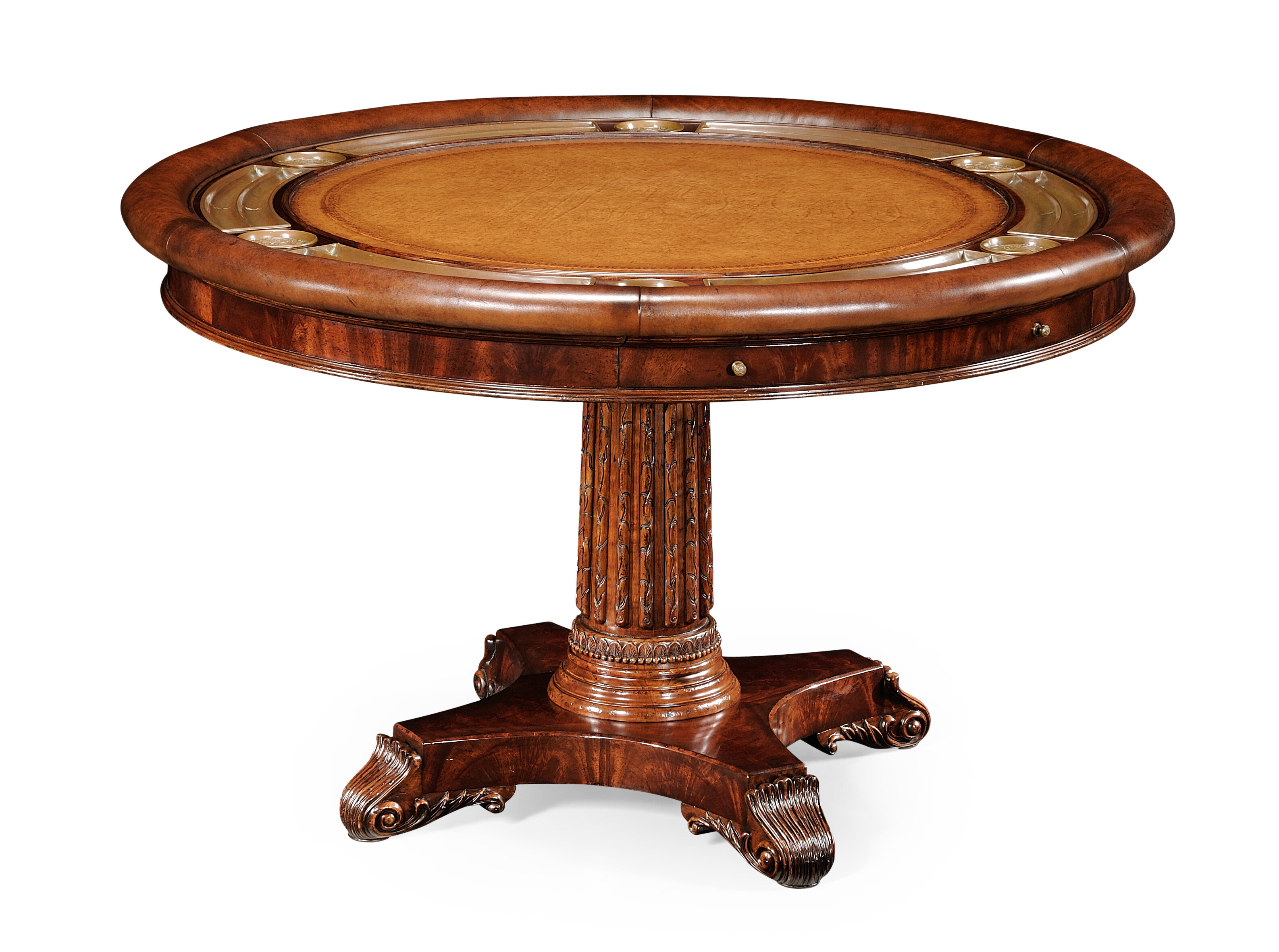 Professional poker table size standard