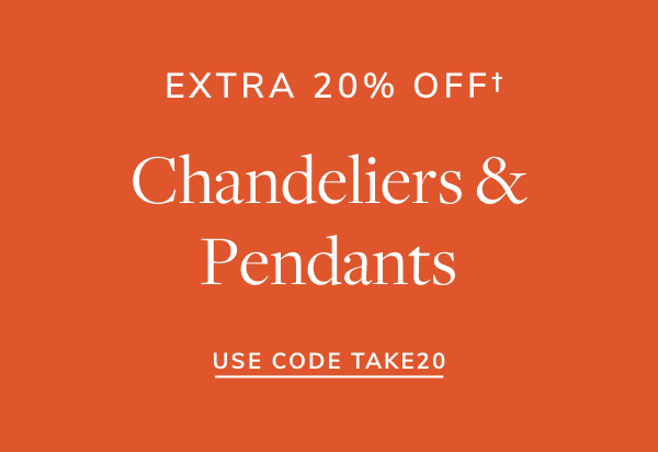 Chandelier + Pendant Sale