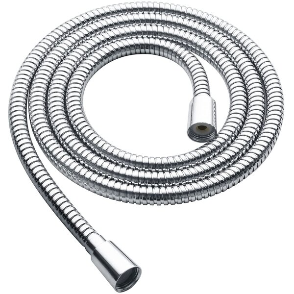 Black shower hose replacement universal 60" anti twist for handheld shower head 