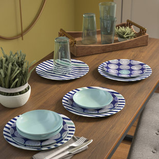 View Ingrassia 16 Piece Melamine Dinnerware Set Service for
