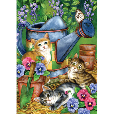 Garden Kitties Garden flag Toland Home Garden