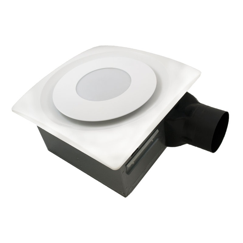 AP90-SLW SlimFit 90 CFM Bathroom Fan with Light