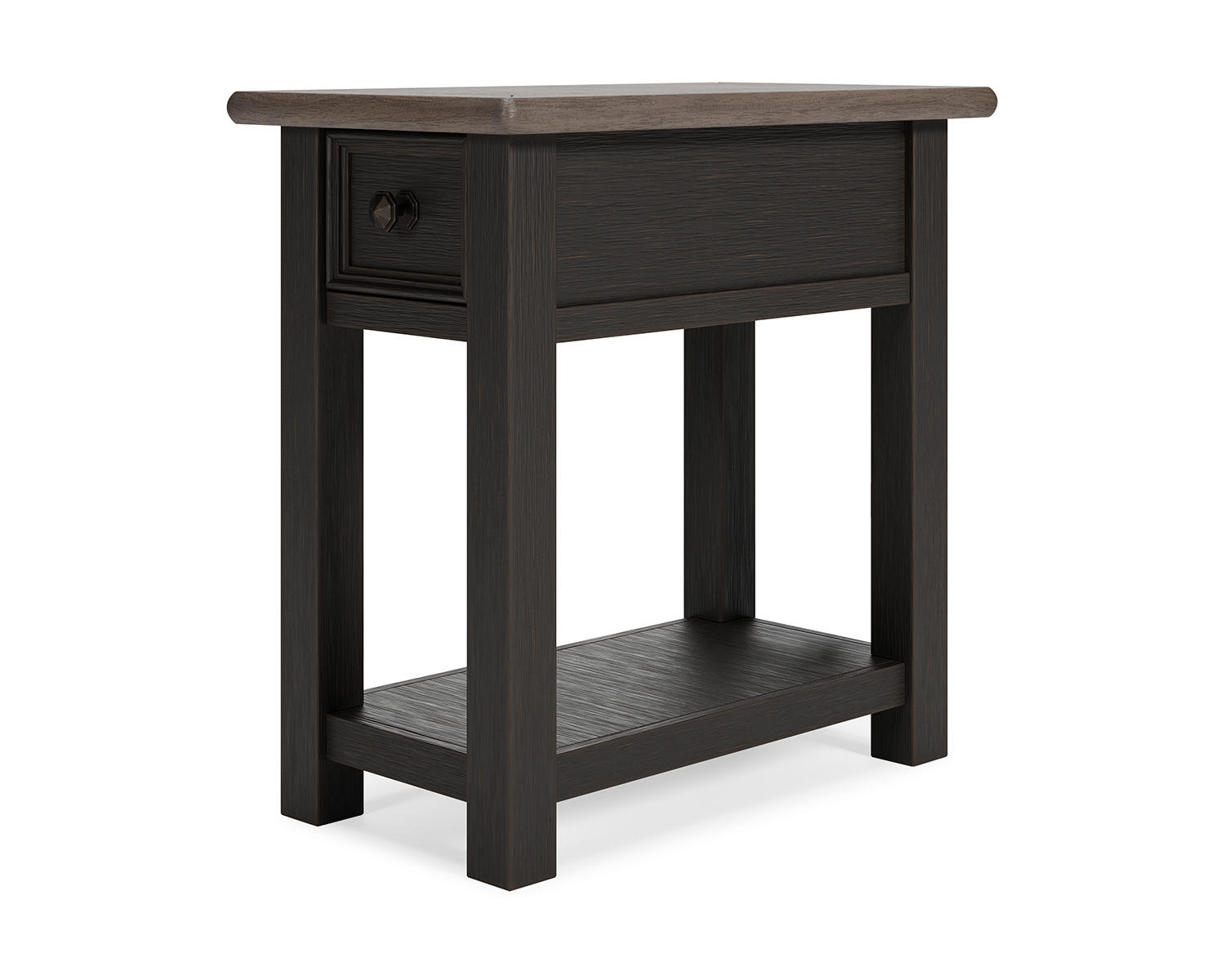 Laurel Foundry Modern Farmhouse Krout 24'' Tall End Table with Storage