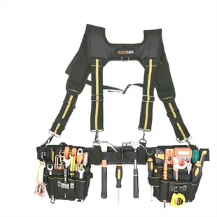 padded tool belt suspenders