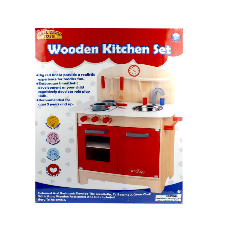 homeware wood kitchen set