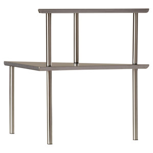 Fincastle 2 Piece Stainless Steel Corner Storage..