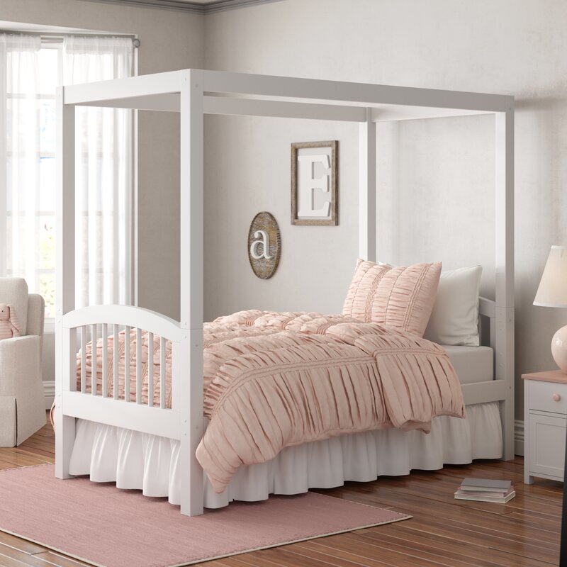 wayfair twin bed white