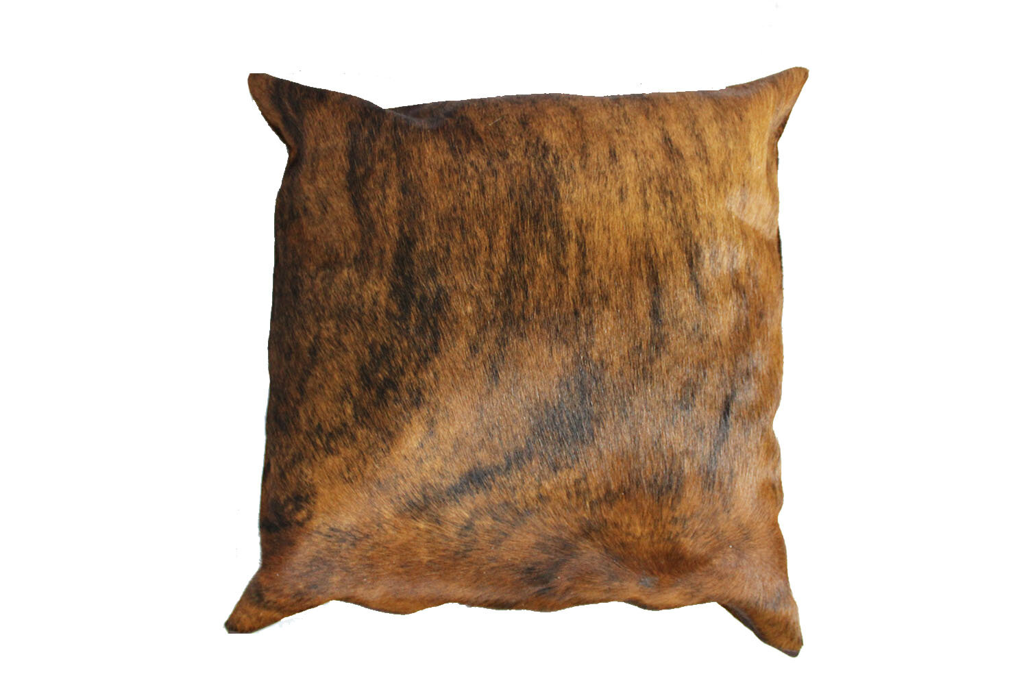 Brindle Cow Hide Pillowcase Cow Skin Leather Pillow Cushion 