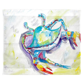 Highland Dunes Polyester Colorful Fiddler Crab Wall Hanging Wayfair