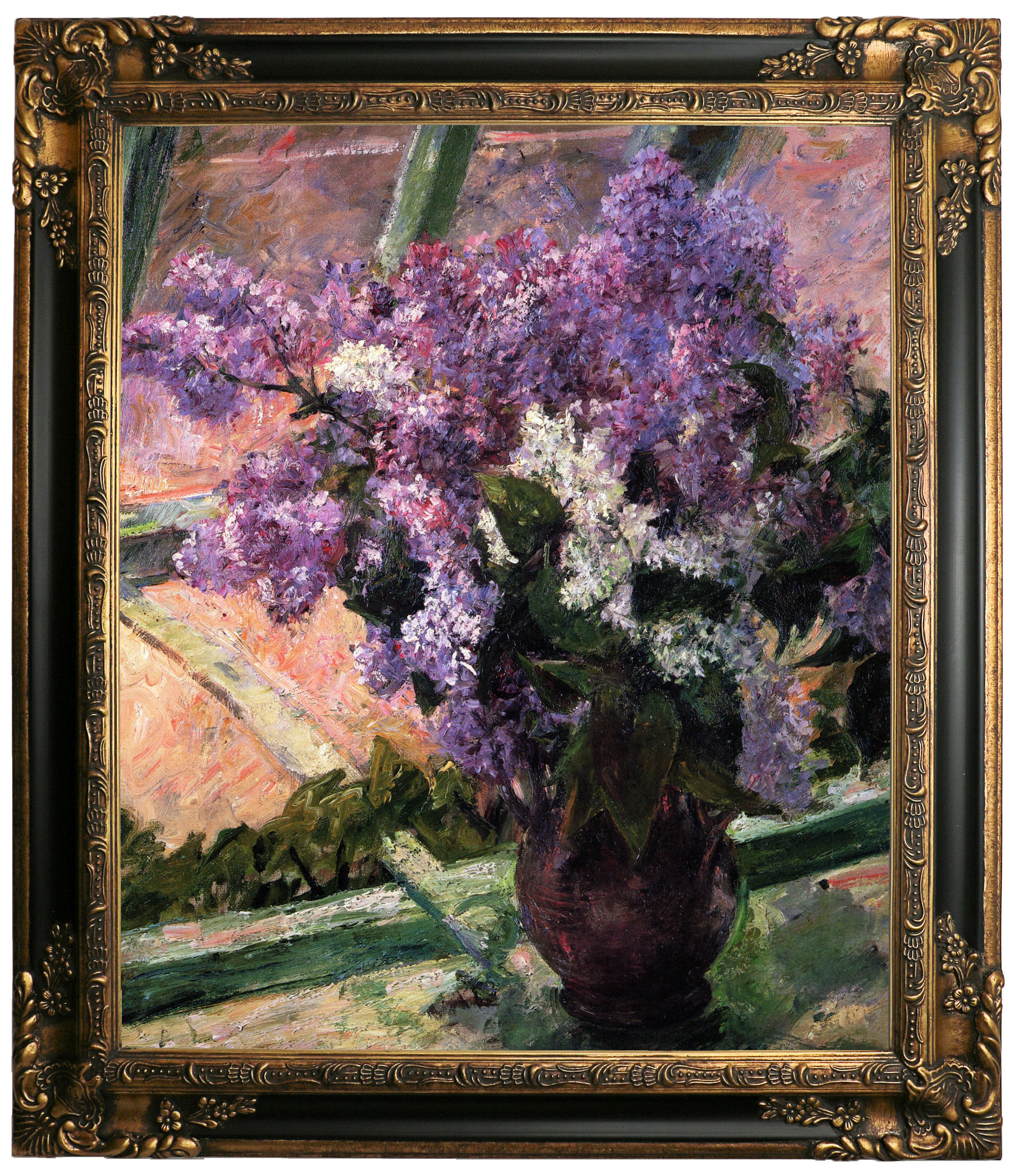 Vault W Artwork Lilacs In A Window 10 By Mary Cassatt Framed Graphic Art Print On Canvas Wayfair