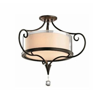 Laurel 2-Light Semi Flush Mount