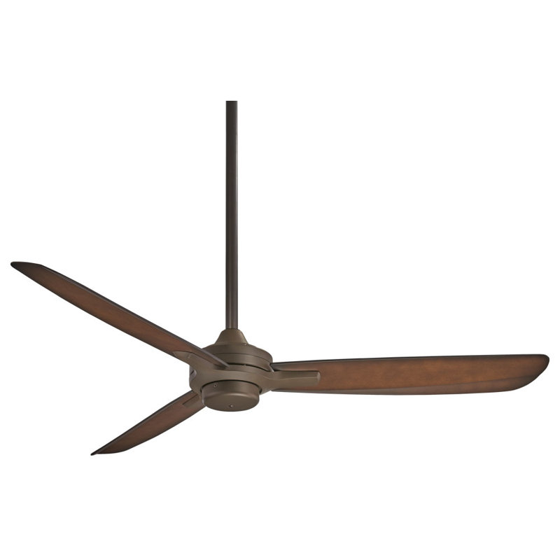 Minka Aire 52 Rudolph 3 Blade Ceiling Fan Reviews Wayfair Minka Aire 52 Rudolph 3 Blade Ceiling