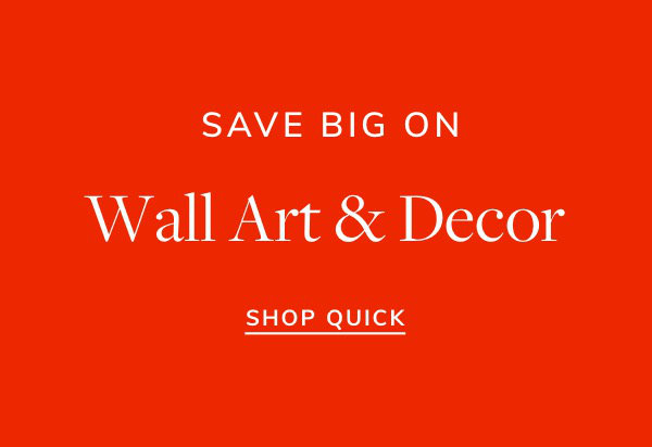 Wall Art & Decor Sale