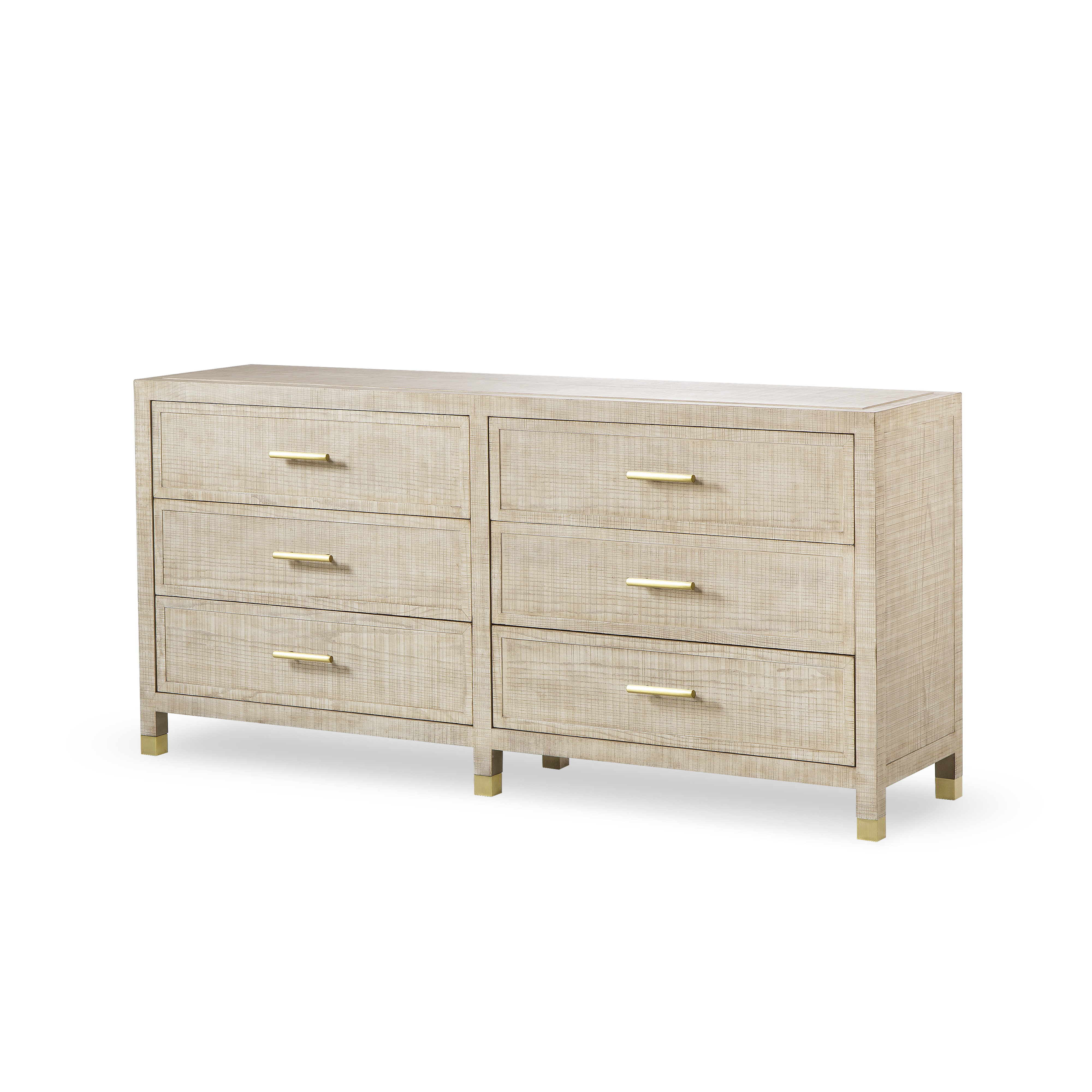 kendall 6 drawer double dresser