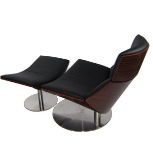 Go to store & view more images Fine Mod Imports Impress Lounge Chair and Ottoman Set