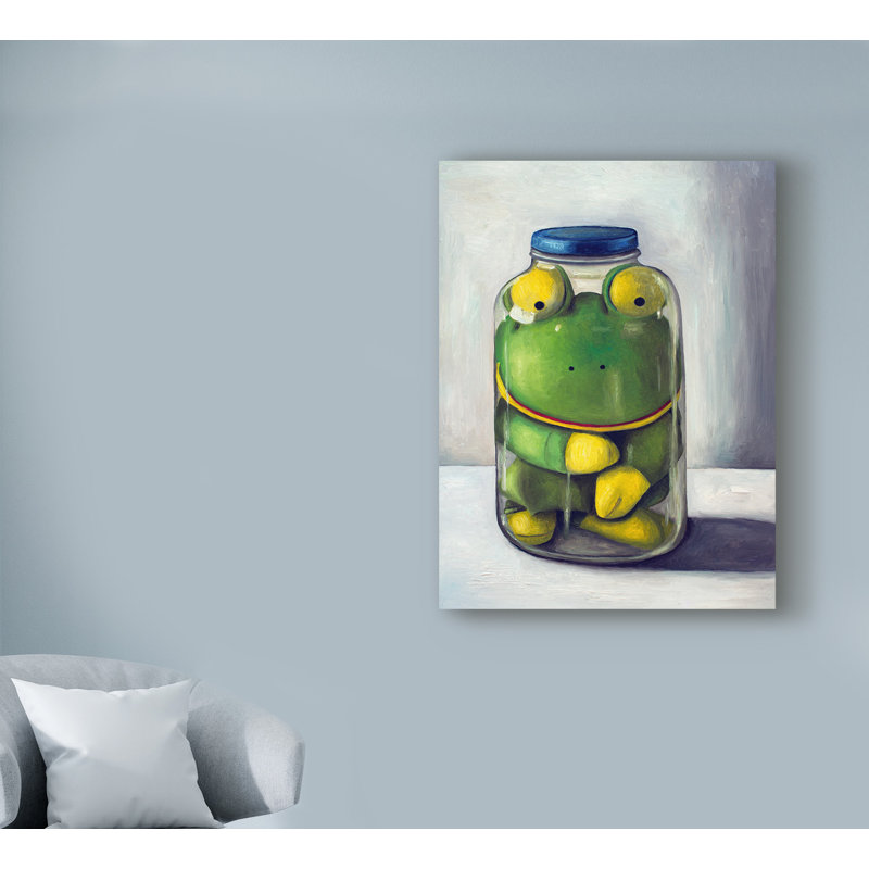 Winston Porter Preserving Childhood Frog Acrylic Painting Print