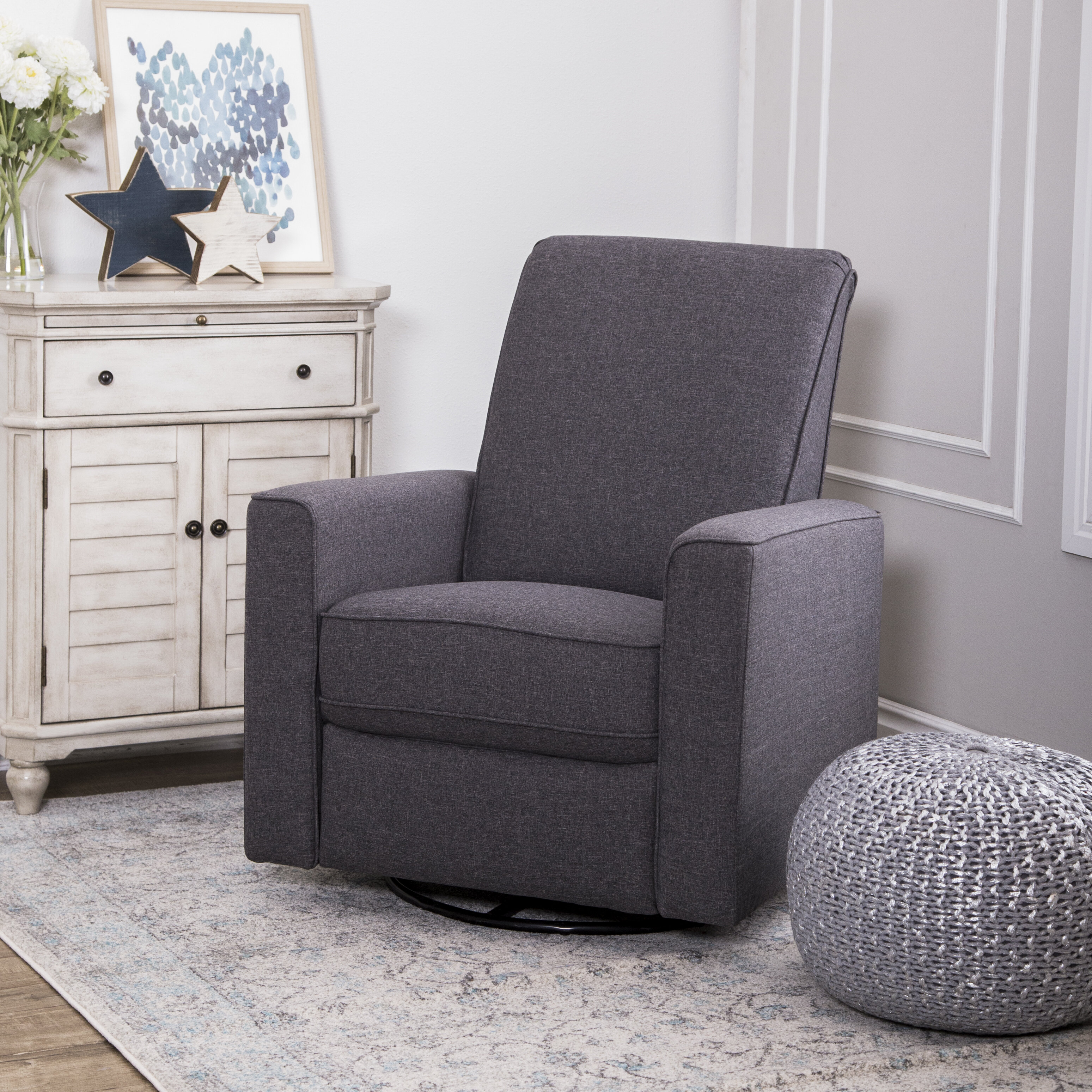 glider chair with ottoman sale