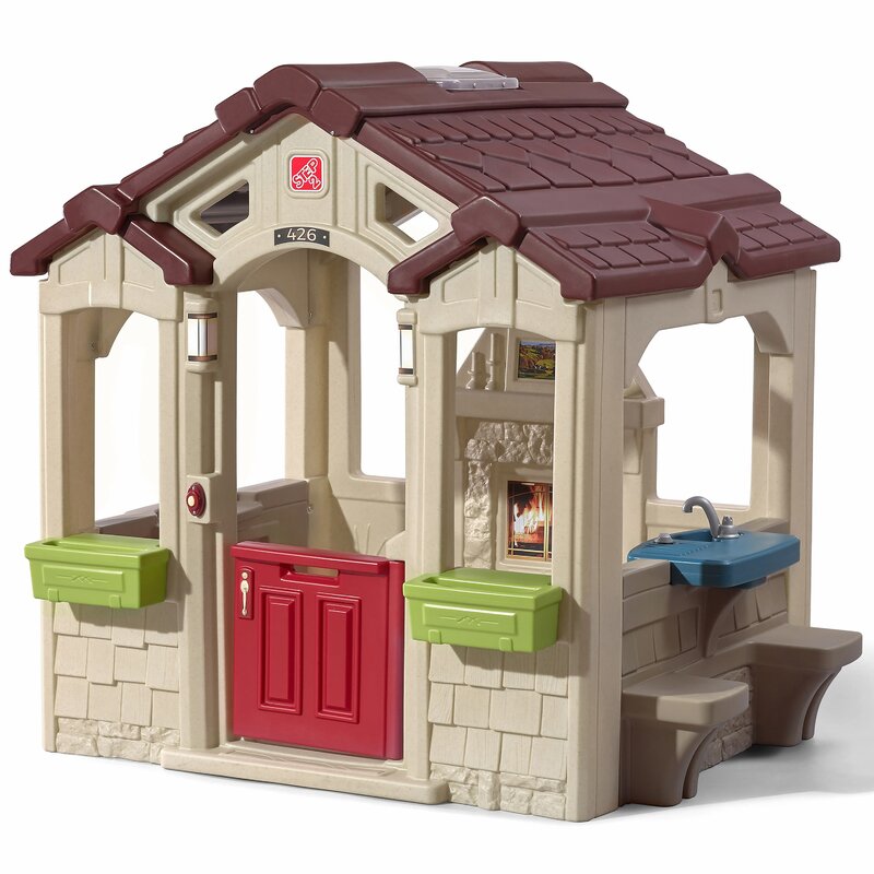 Step2 Charming Cottage 4 89 X 4 18 Playhouse Reviews Wayfair