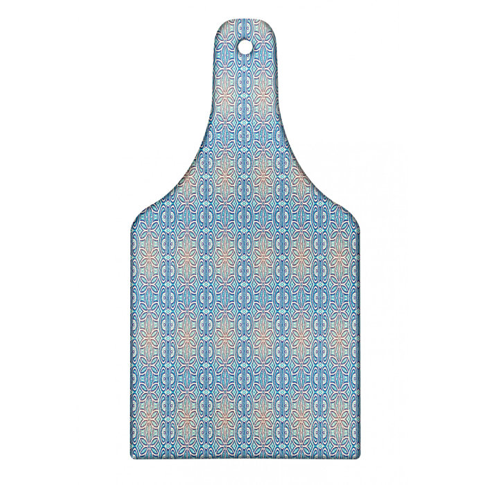 East Urban Home Ambesonne Floral Cutting Board Gradient Aquatic