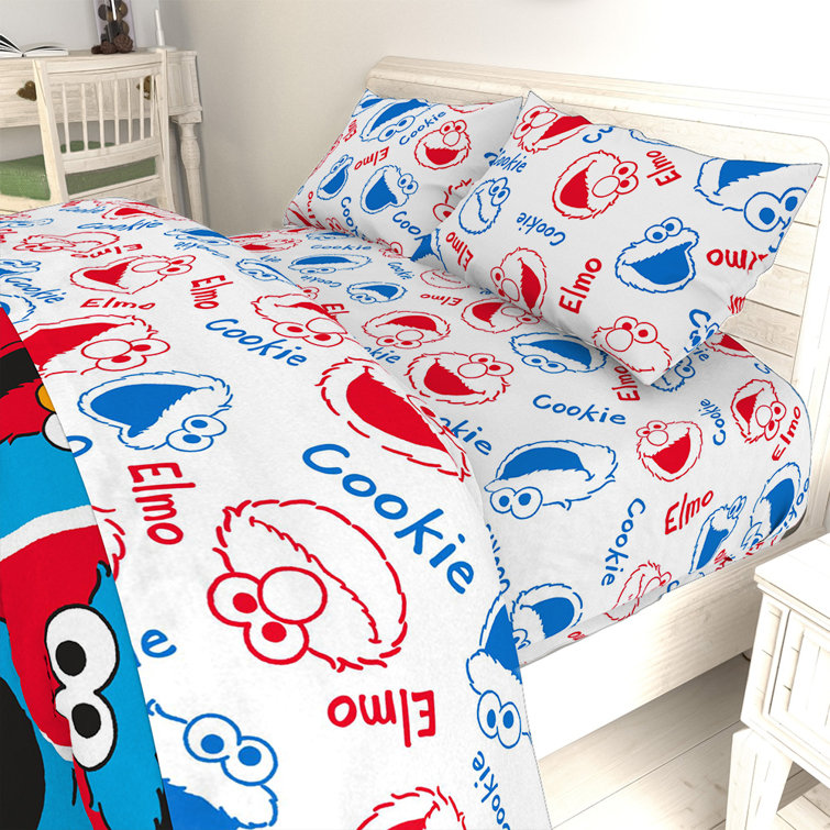elmo crib sheet set