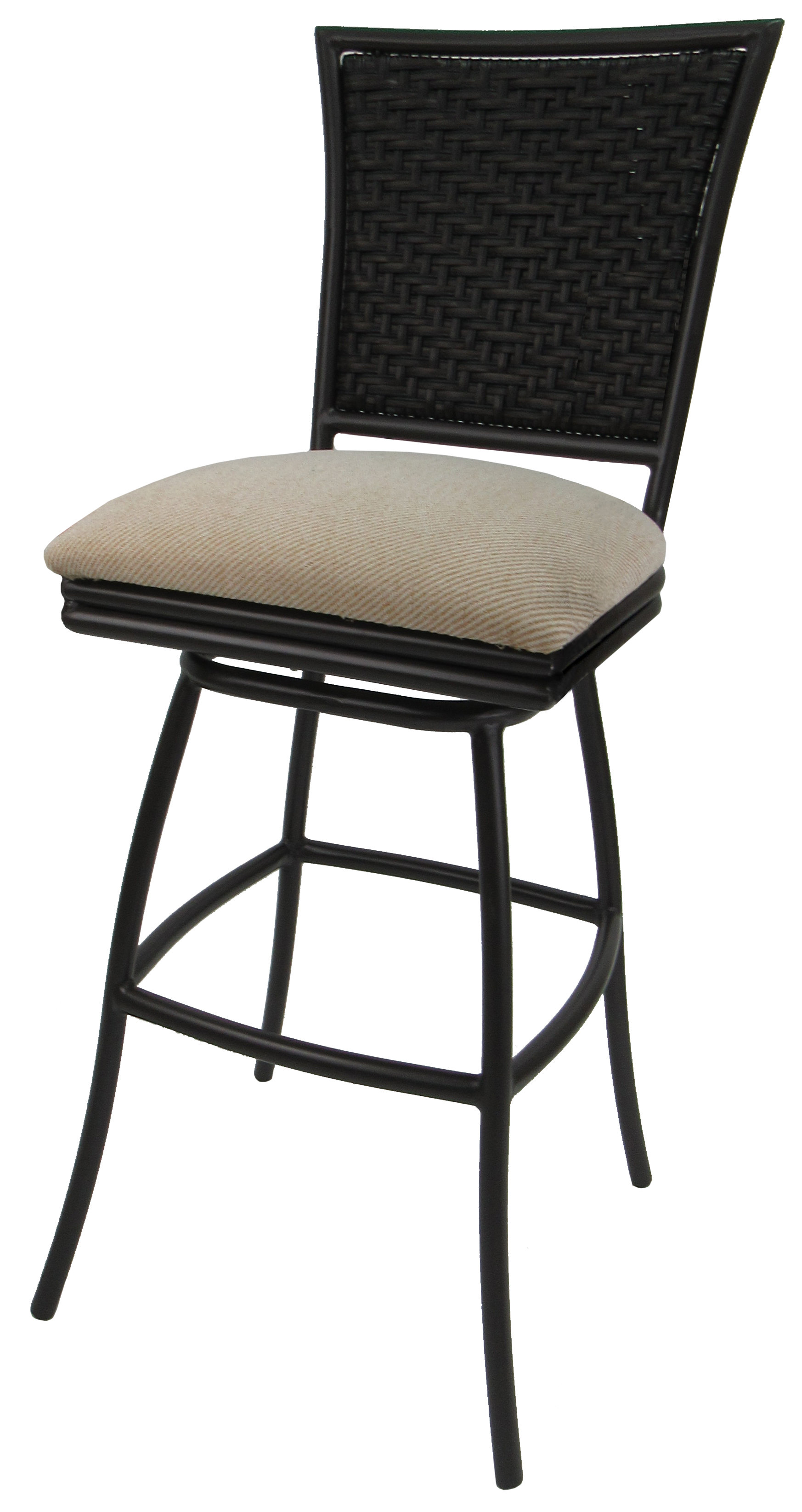 Red Barrel Studio® Outdoor Extra Tall 34" Armless Patio Bar Stool Erin