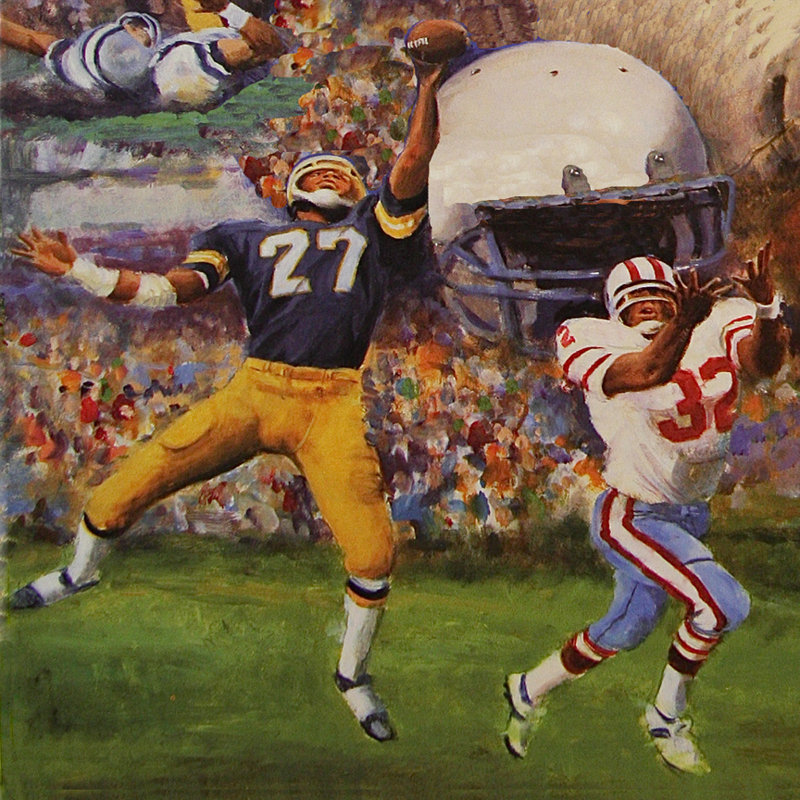 Buy Art For Less When I Grow Up I Want To Be A Football Player I