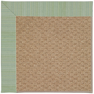 Zoe Machine Woven Green/Brown Indoor/Outdoor Area Rug