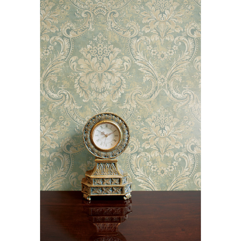 Ophelia Co Ganley Antique Damask 27 L X 27 W Wallpaper Roll