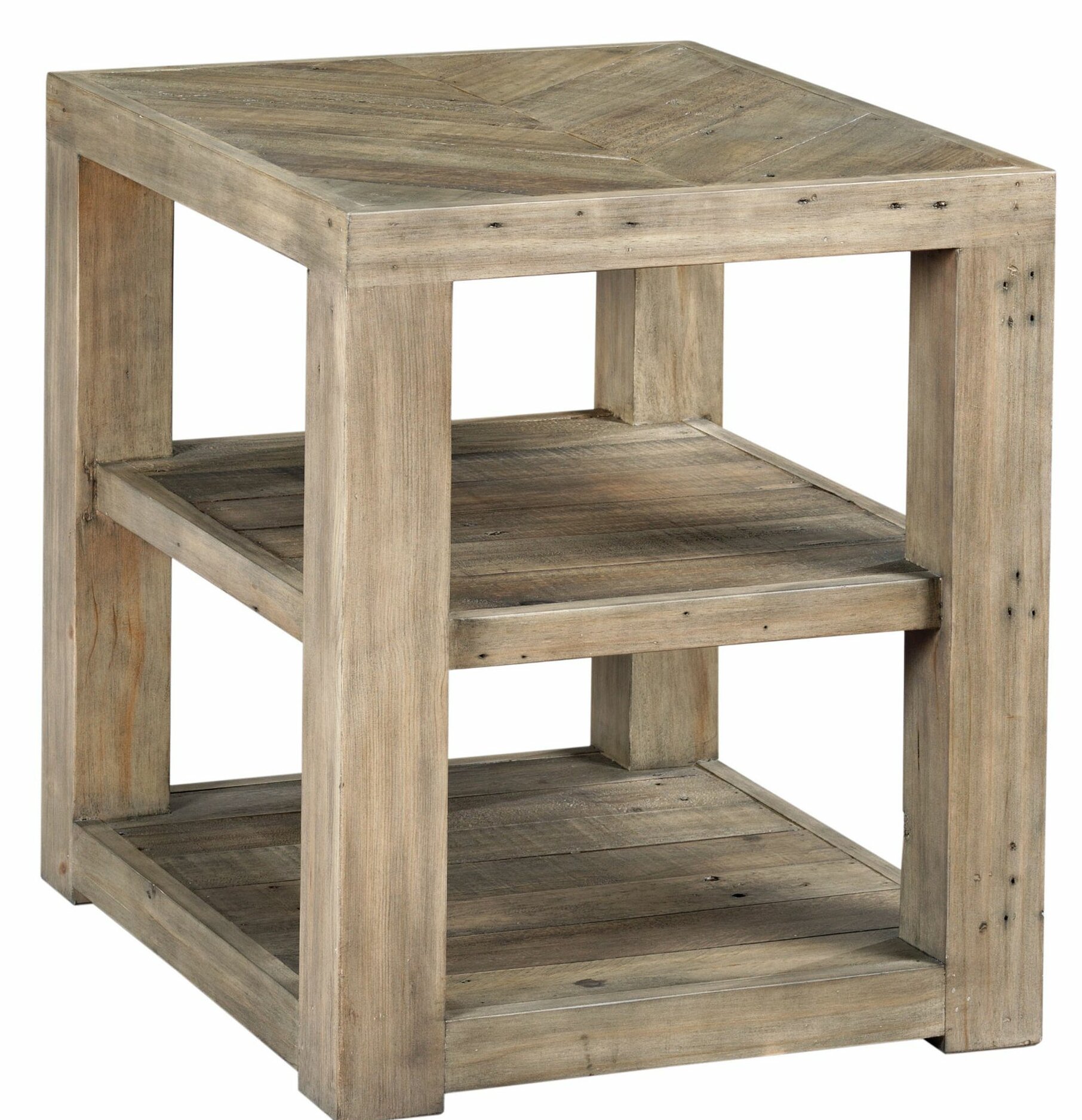 Highland Dunes Wesley Floor Shelf End Table Wayfair